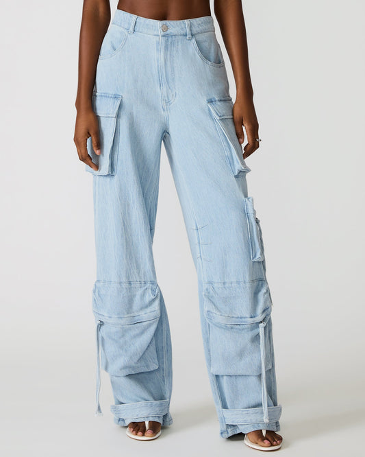 DUO PANT FADED BLUE DENIM