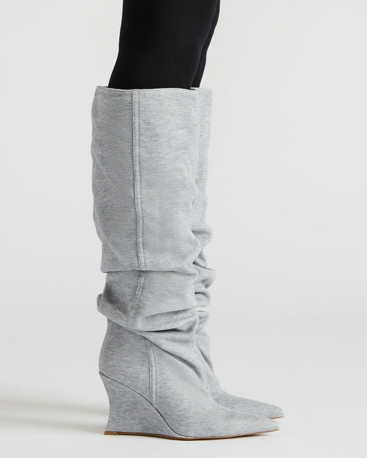 DISTORTION GREY FABRIC