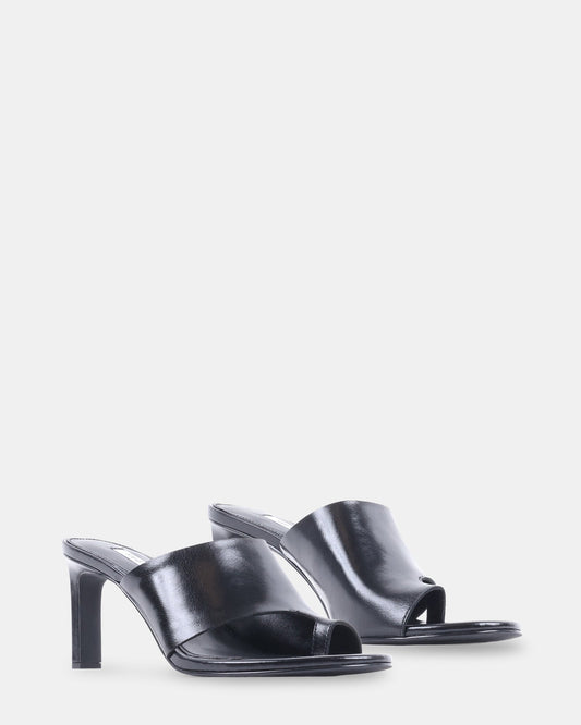 VALENTIN BLACK LEATHER