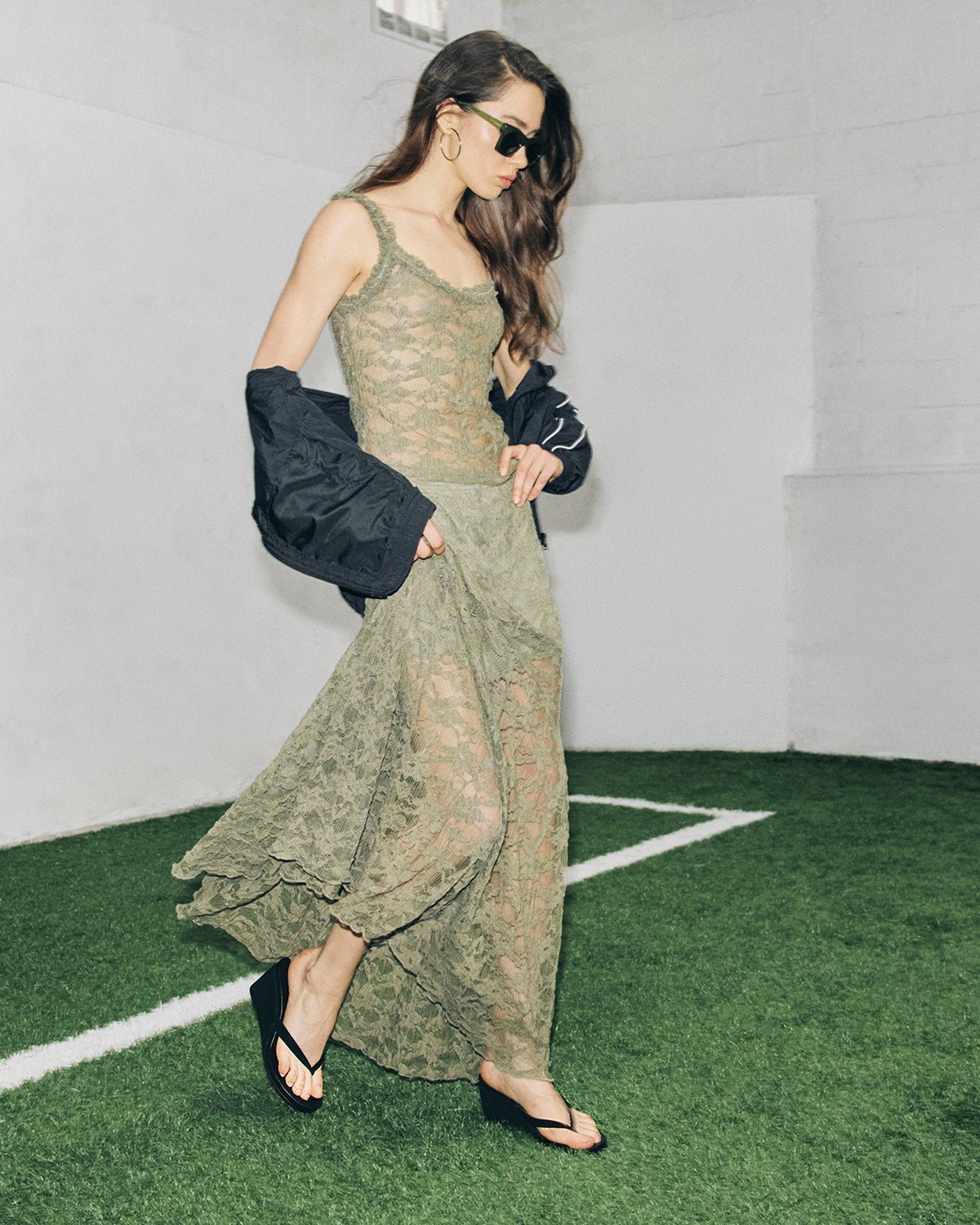 MIRABEL SKIRT MOUNTAIN GREEN