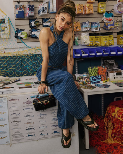 TILLIE PANT MIXED INDIGO
