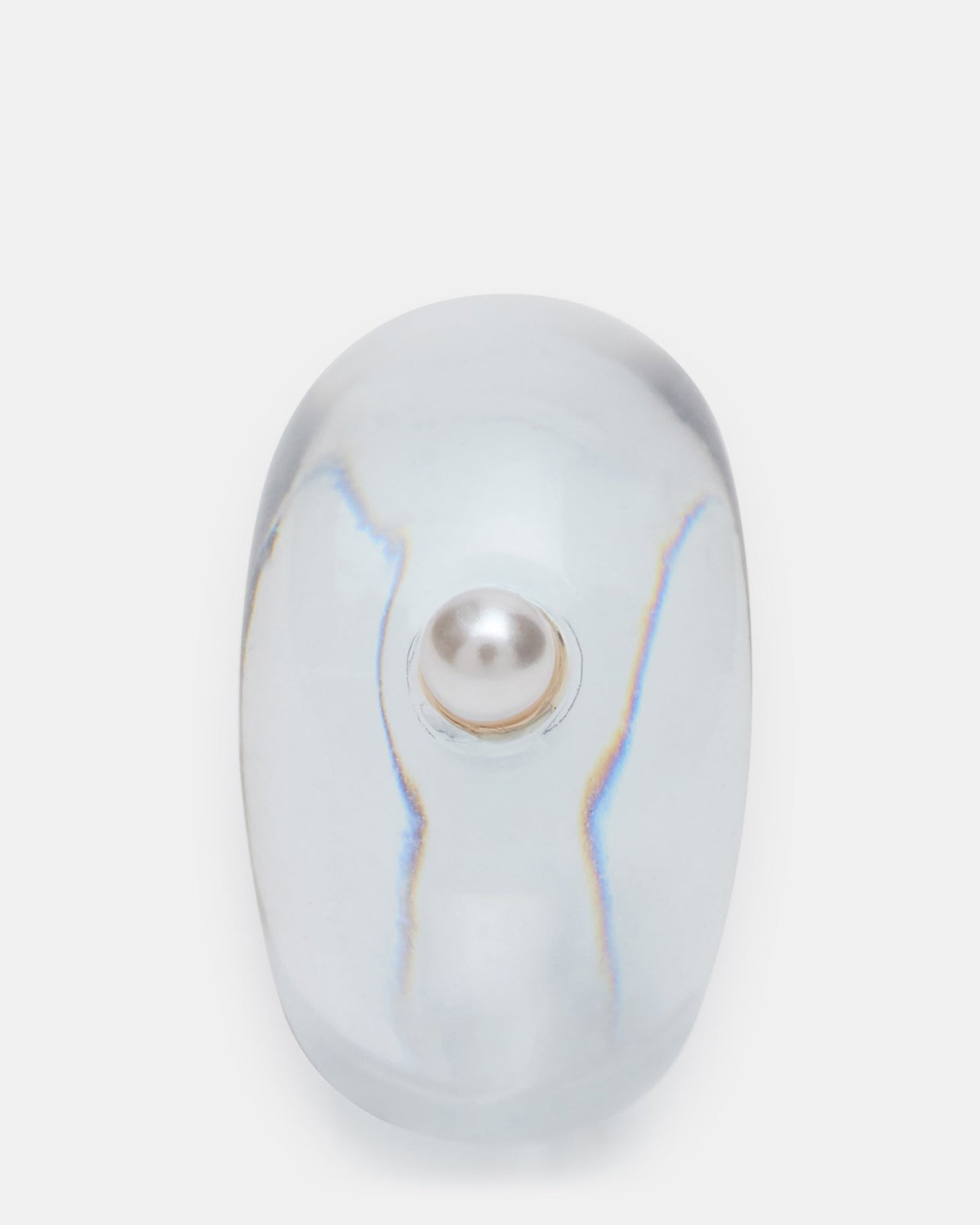 OVAL-CUT JELLY RING BLUE