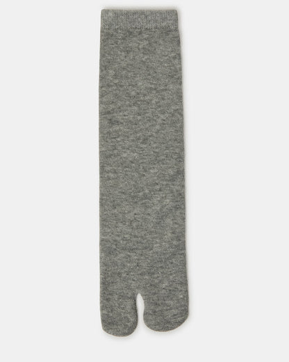 CALI Grey Split-Toe Tabi Women's Crew Socks | Steve Madden