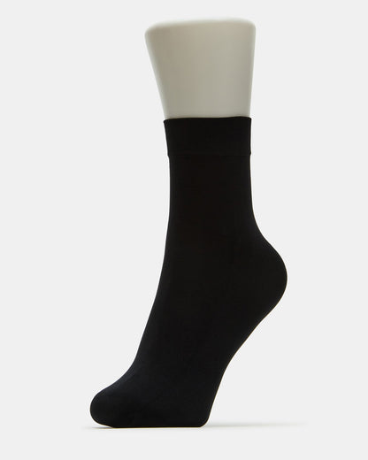 2 PACK LACE ANKLET SOCKS WHITE
