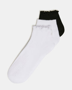 WHITE BLACK