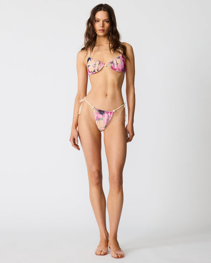SUPER BLOOM MULTI BIKINI BOTTOM Pearl Floral Pattern Women's Bikini Bottom | Steve Madden