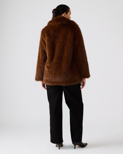KINDRA COAT BROWN