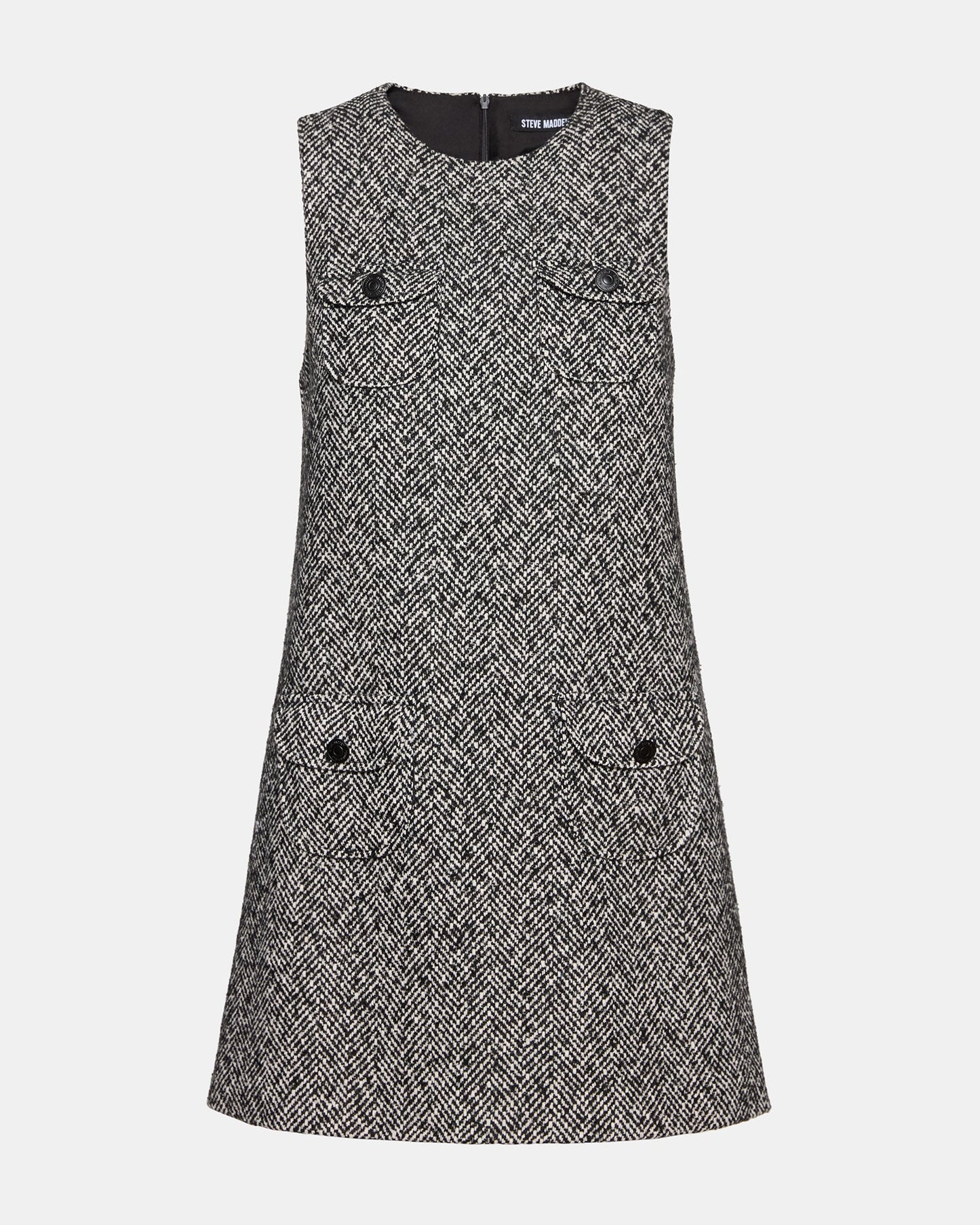 LOUIE DRESS BLACK/WHITE