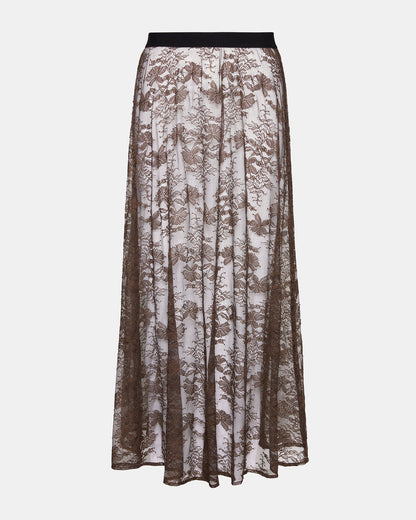 GISELA SKIRT DARK ESPRESSO