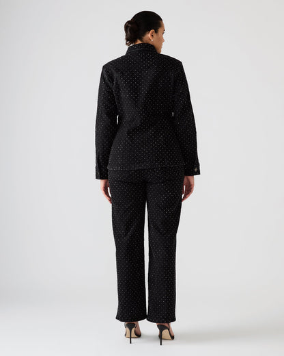 PARC CRYSTAL JACKET BLACK