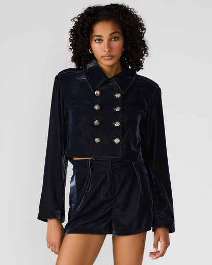 TONIA BLAZER INDIGO HAZE