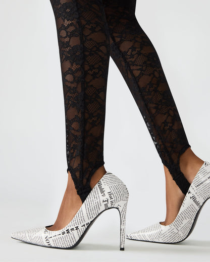 SANDRINE PANT BLACK LACE