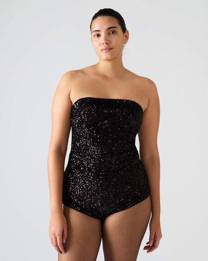 BRINA ROMPER BLACK