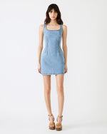 NOELLE Forever Blue Denim Mini Women's Dress | Steve Madden