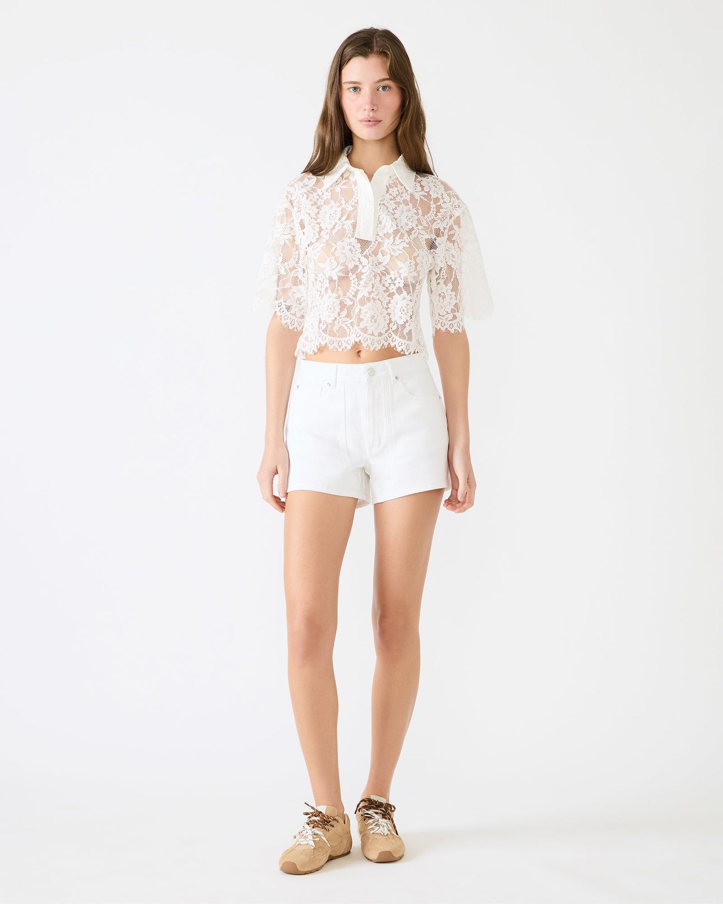 SIENNE Antique Denim High-Rise Women's Shorts | Steve Madden