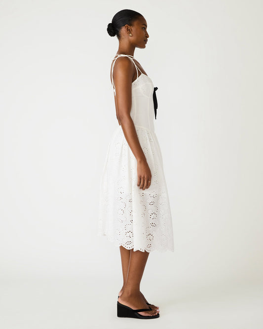 JULIARA DRESS WHITE