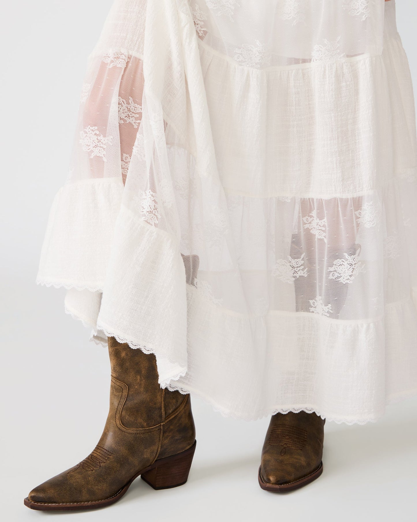 TARRYN SKIRT SNOW WHITE