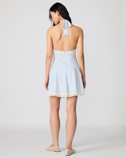 LIZA DRESS BLUE ICE