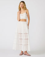 ELISSE Antique Lace Flowy Women's Maxi Skirt Set | Steve Madden