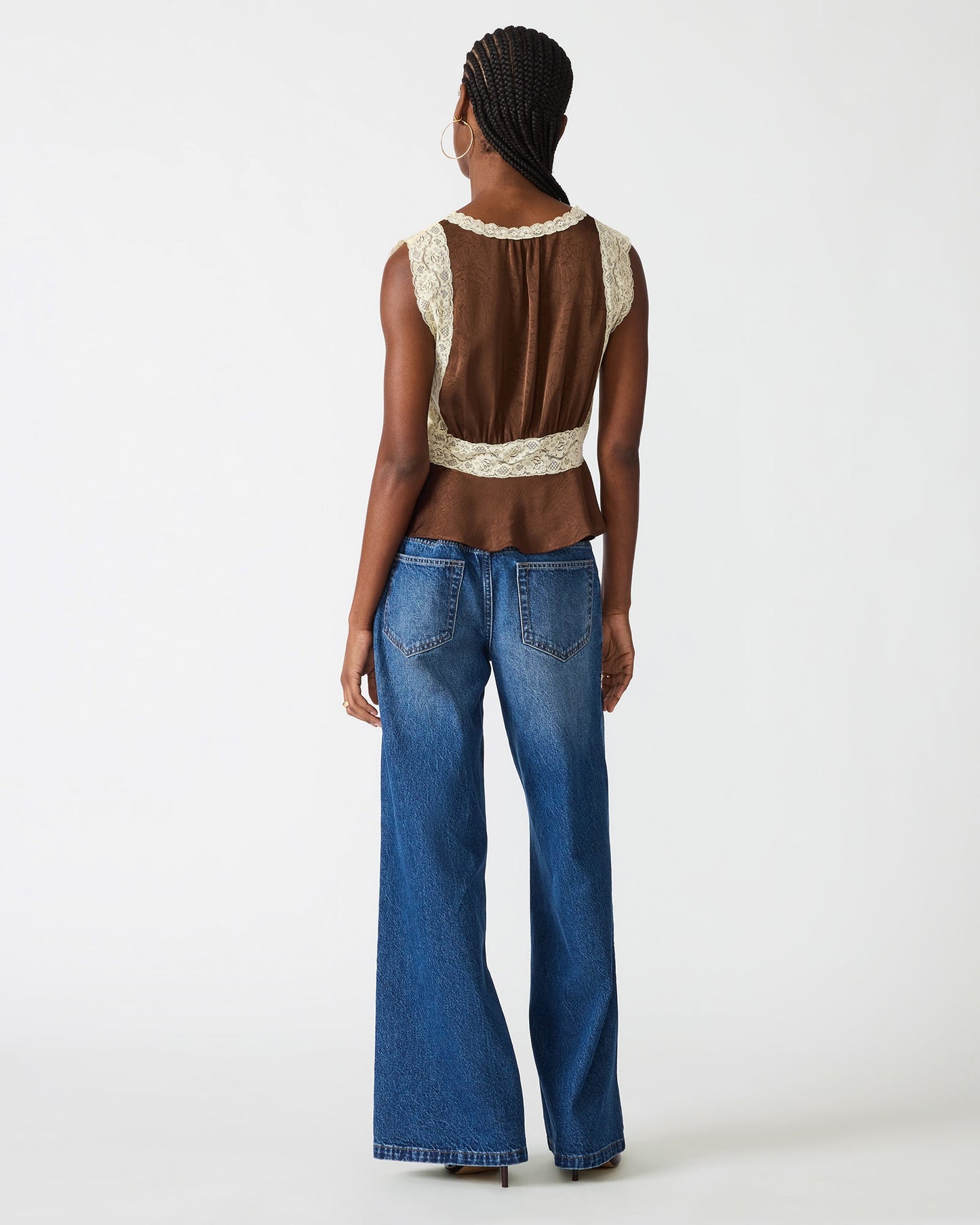 ELINOR TOP DARK ESPRESSO