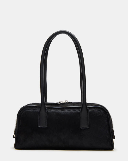 ANISE Bag Black Multi Elongated Shoulder Strap Handbag | Steve Madden