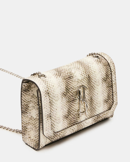 LARISA PYTHON BAG BONE/MULTI