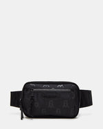 LIND Black/Black Women's Adjustable Belt Handbag | Steve Madden