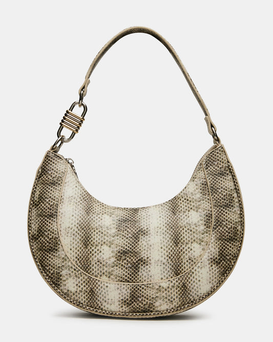 LOHAN Bag Bone/Multi Structured Hobo Shoulder Handbag | Steve Madden