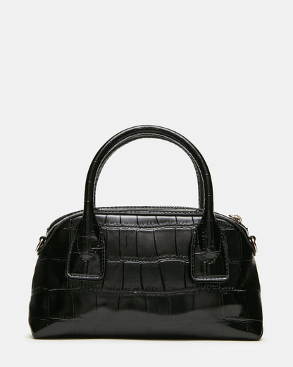 MELODIE BAG BLACK CROCODILE