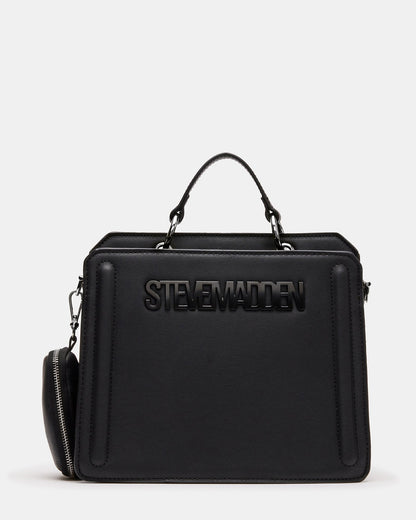 EVELYN Bag Black | Women's Top Handle Crossbody Bag | Steve Madden