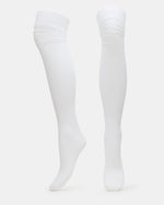 PREPPY White Over-The-Knee Footed Women's Tights | Steve Madden