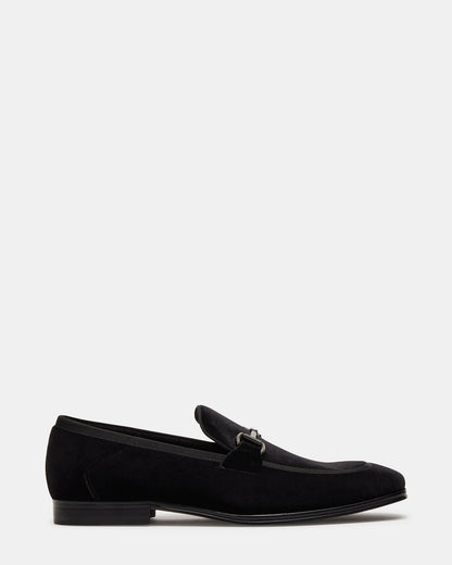 AADI Black/Silver Men's Dress Loafer | Steve Madden