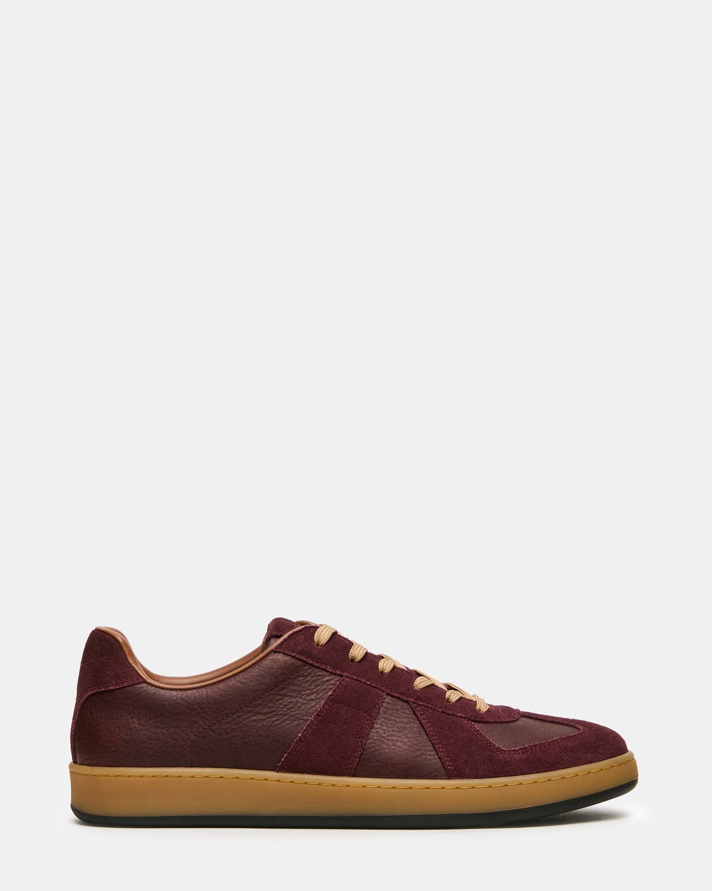 DAMAR Dark Cherry Low-Top Lace-Up Men's Sneaker | Steve Madden