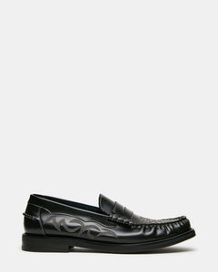 BLACK LEATHER