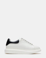 FROSTED White Multi Men's Low-Top Lace-Up Sneaker | Steve Madden