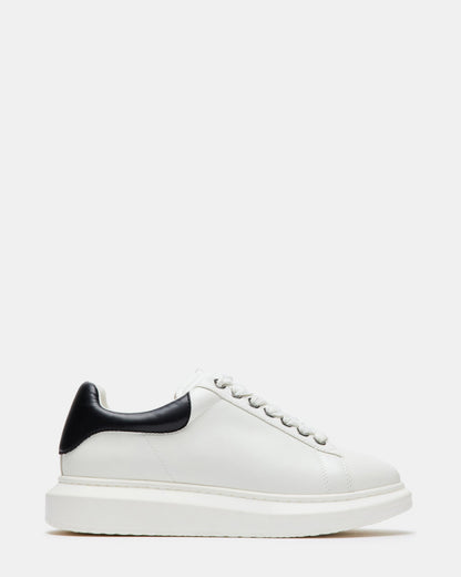 FROSTED White Multi Men's Low-Top Lace-Up Sneaker | Steve Madden