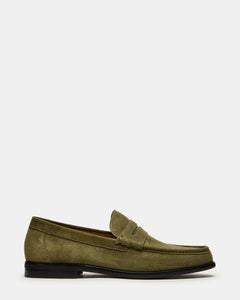 GREEN SUEDE