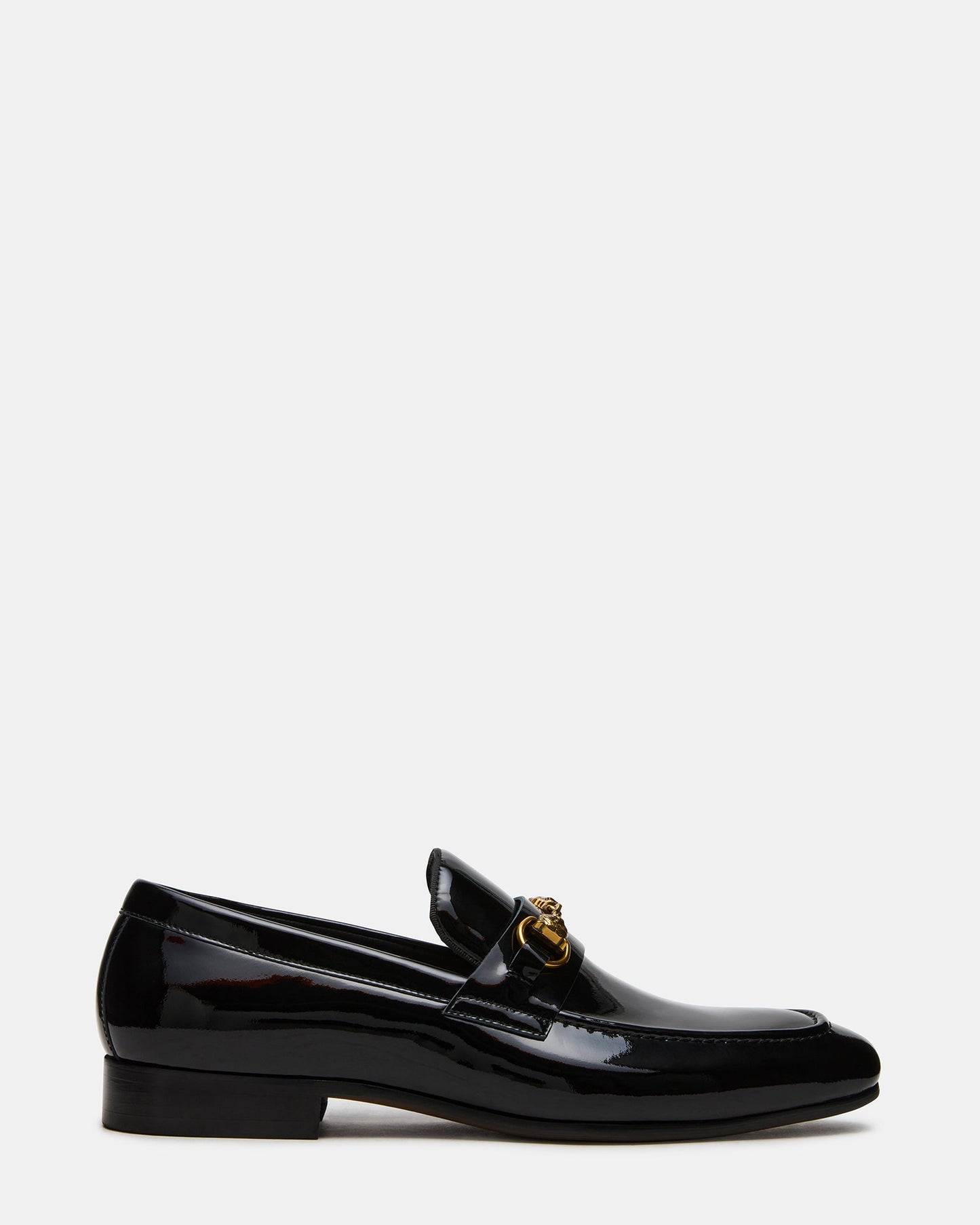 JAKIRO Black Patent Slip-On Dress Men's Loafer | Steve Madden