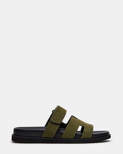 GREEN SUEDE