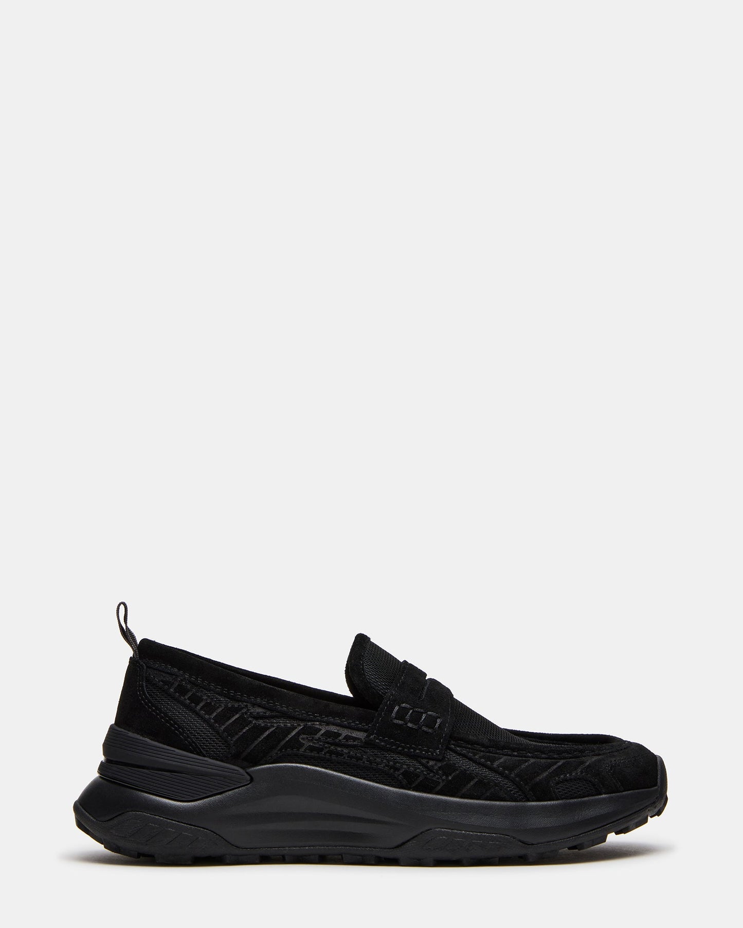 PARRISH Black Low-Top Slip-On Men's Sneaker | Steve Madden