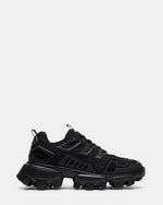PONCE Black Men's Chunky Sole Lace Up Sneaker | Steve Madden