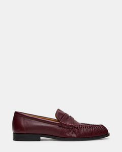 BURGUNDY LEATHER