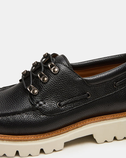 VICTOR BLACK LEATHER