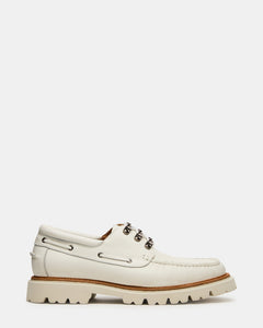 WHITE LEATHER