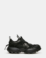 ZAREK Black Athletic Mesh Chunky Low-Top Men's Sneaker | Steve Madden