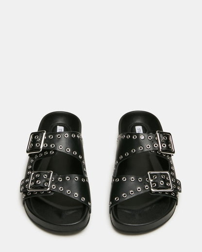 ABOTT BLACK LEATHER