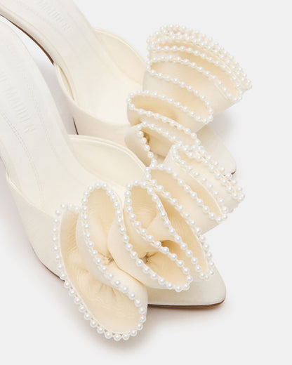 AFFINITY PEARL IVORY SATIN