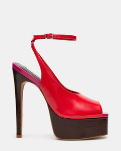 RED LEATHER