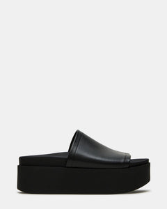 BLACK LEATHER