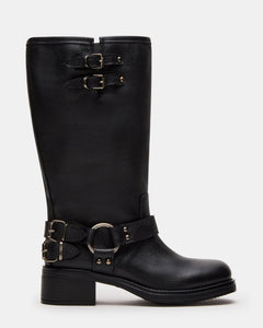 BLACK LEATHER